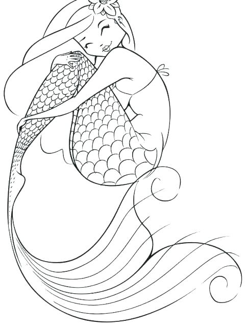 480x640 Coloring Pages Of Mermaids Free Coloring Pages Mermaids Free