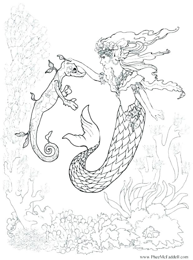 619x832 Coloring Pages Dolphins Mermaids Mermaid Color To Print Warrior