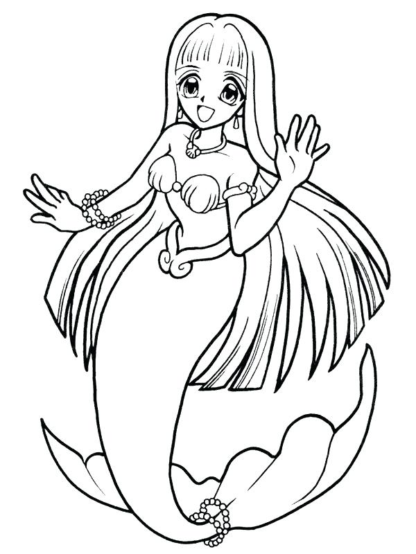 600x800 Coloring Pages Mermaids Rides Dolphin Little Mermaid Coloring
