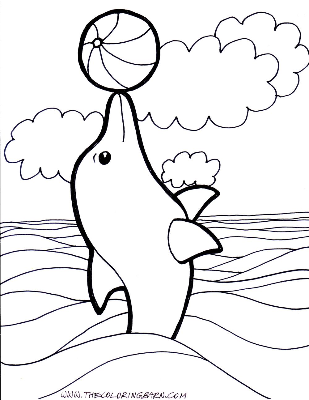 1000x1294 Dolphin Coloring Pages To Print Dolphins The Coloring Barn
