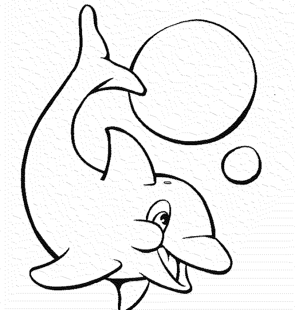 1000x1050 Free Dolphin Coloring Pages Of Printable General For Kids To Color