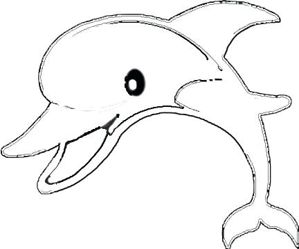 432x361 Dolphin Dolphin Coloring Pages Printable Print Outs Dolphin