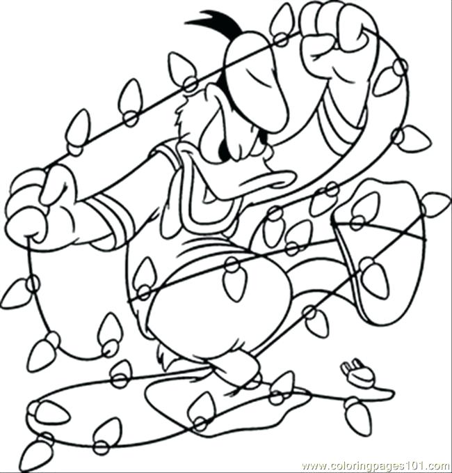 650x679 Donald Duck Christmas Coloring Pages Coloring Page Free Coloring