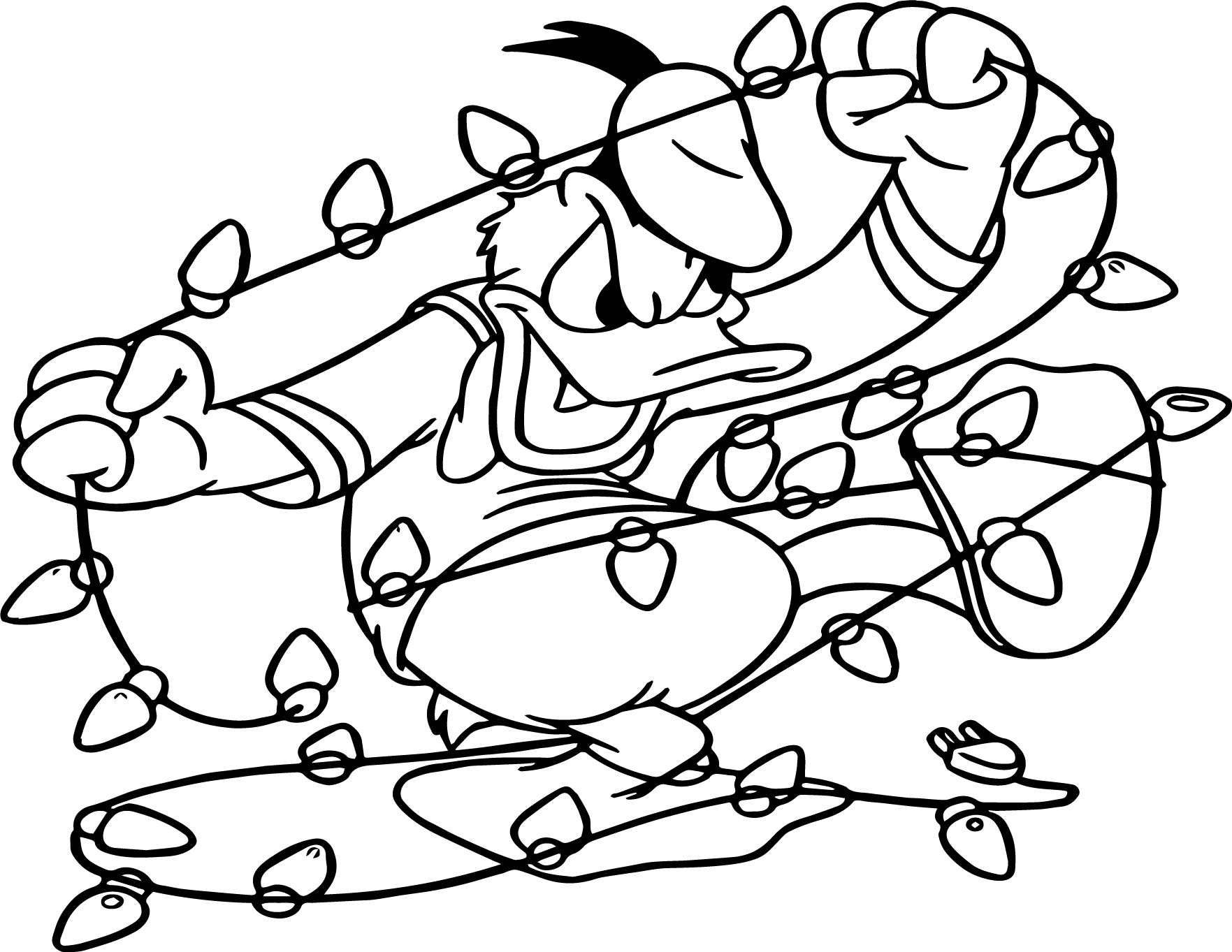1763x1363 Fresh Donald Duck Christmas Coloring Pages Festival Collections