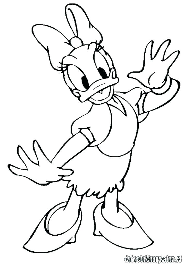710x1024 Coloring Pages Duck Coloring Picture Of Duck And Daisy Duck
