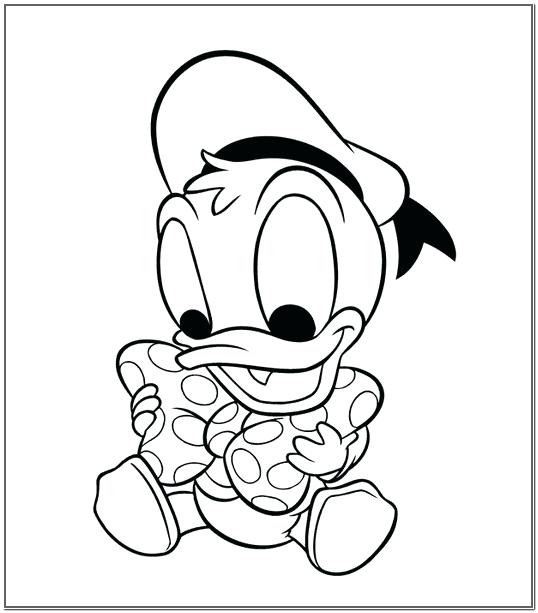 538x613 Donald Duck Colouring Pages Baby Duck Coloring Pages Donald Duck