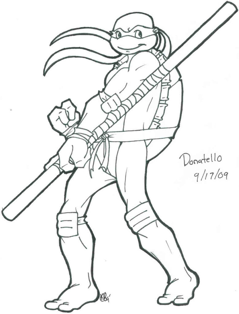 780x1024 Tmnt Donatello Coloring Pages Allmadecine Weddings