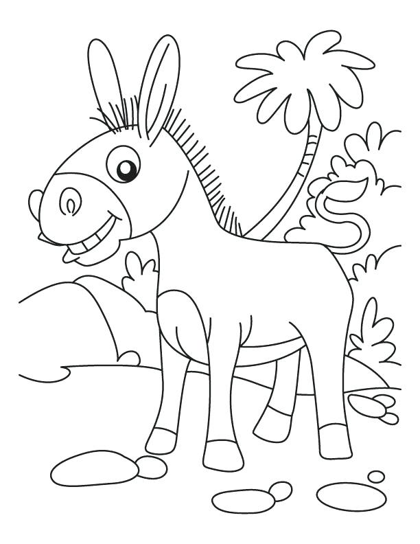 612x792 Donkey Coloring Page Seaside Donkey Coloring Page Mario Vs Donkey