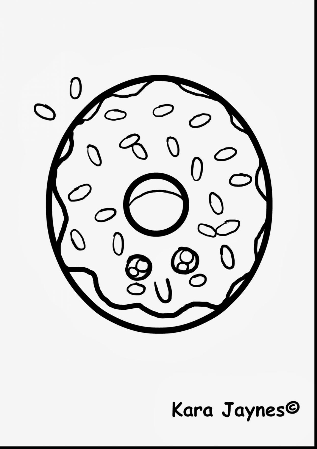 1244x1760 Astounding Kawaii Donut Coloring Page With Pages Brilliant