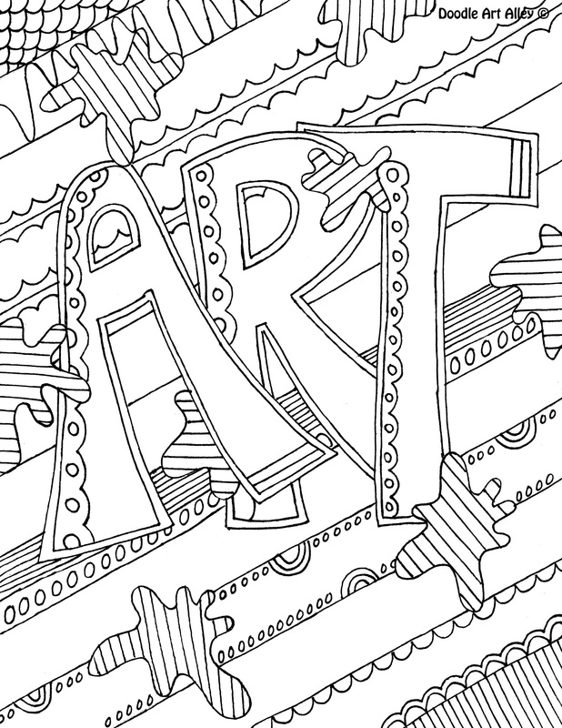 618x800 Subject Cover Pages Coloring Pages