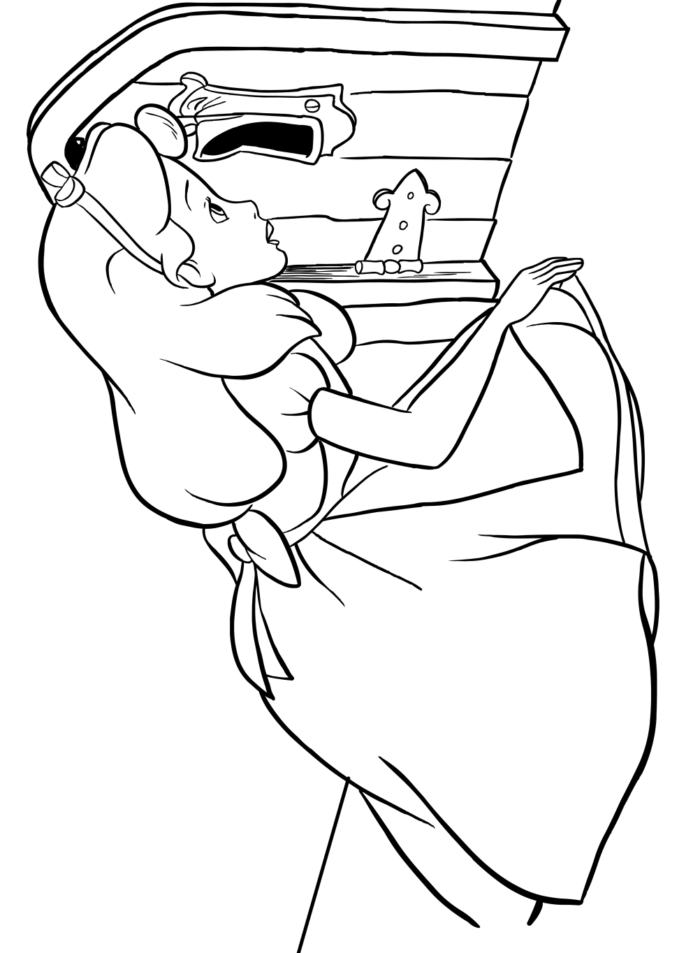 992x1364 Alice With The Small Speaker Door Coloring Pages
