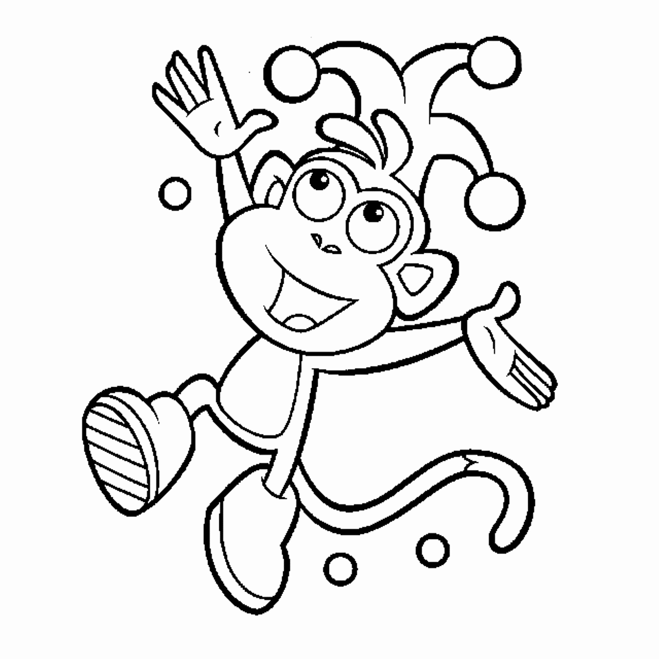 1350x1350 The Dora Boots And Tico Coloring Pages Trend Dora Coloring Pages