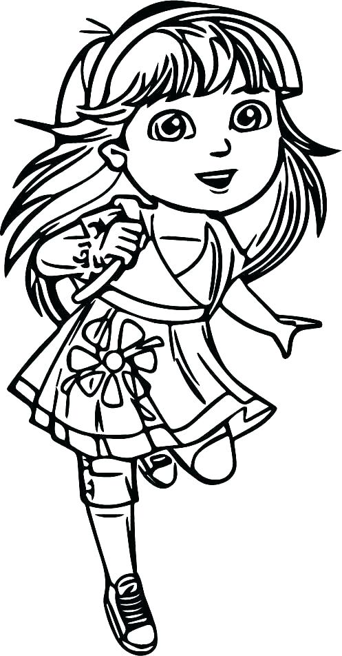 Dora And Friends Coloring Pages at GetDrawings | Free download