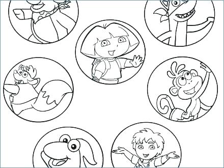 440x330 Printable Dora Coloring Pages Printable Coloring Pages Free