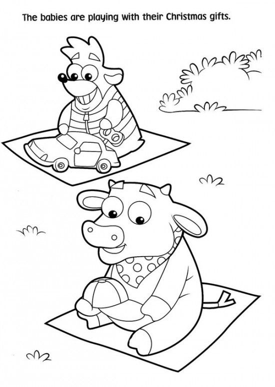 550x772 Free Printable Dora Christmas Coloring Pages Picture