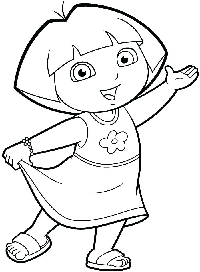 700x950 Dora Free Coloring Pages Color Pages Trend Printable Coloring