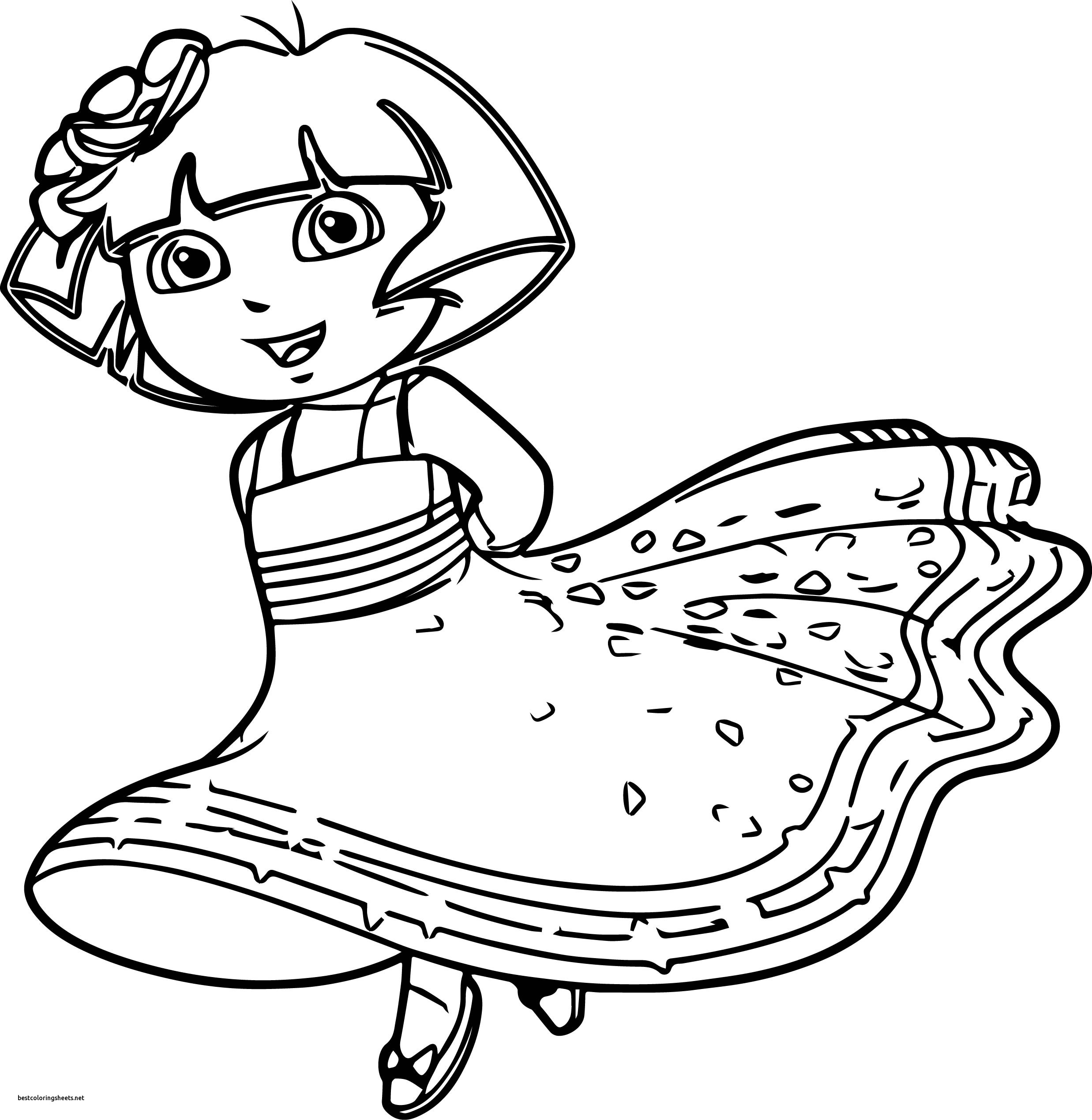 2475x2539 Dora And Friends Coloring Pages