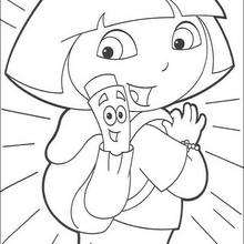 220x220 Dora Coloring Pages, Drawing For Kids, Videos For Kids, Reading