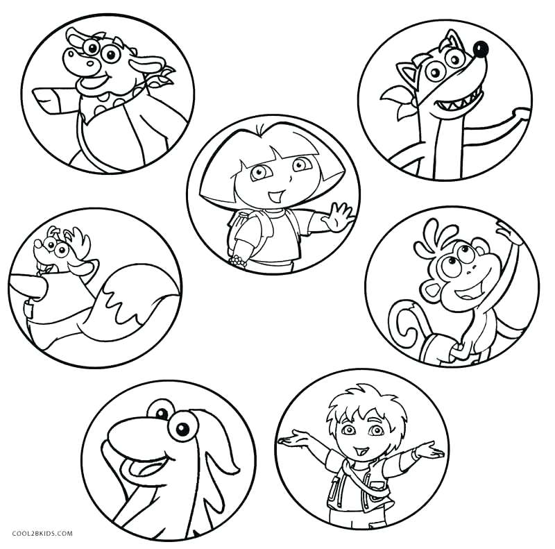 800x791 Free Dora Coloring Pages Explorer Coloring Pages Coloring Pages