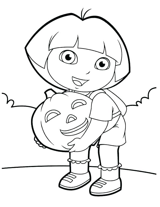 612x792 Printable Dora Coloring Pages Printable Coloring Pages Coloring