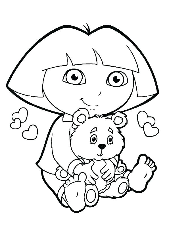 595x842 Dora Coloring Pages Coloring Page Mermaid Coloring Pages