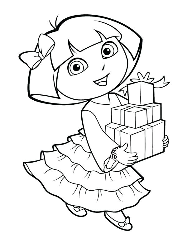 600x780 Dora Explorer Coloring Pages Wonderful The Explorer Coloring Pages