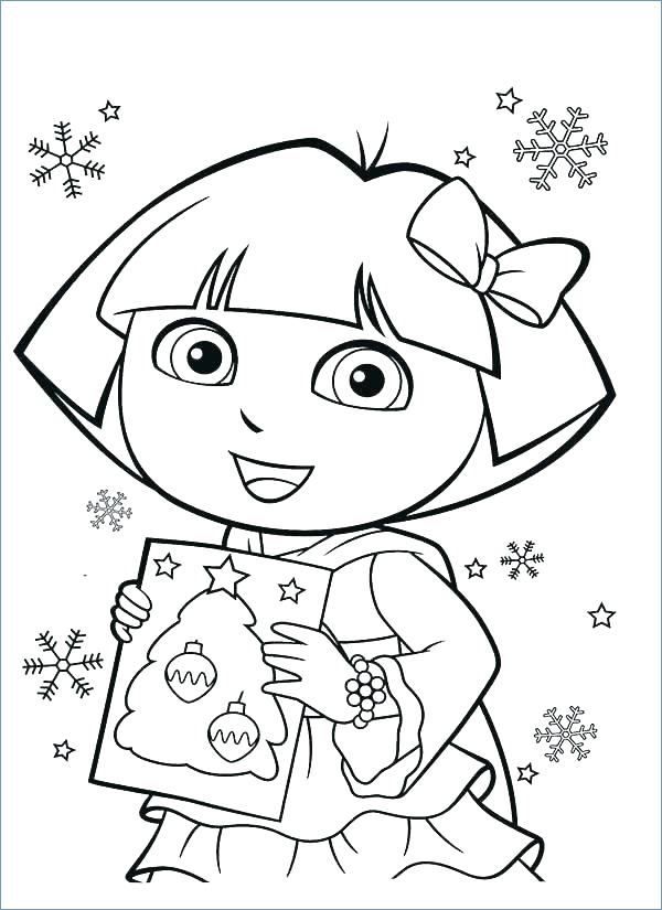600x825 Dora The Explorer Coloring Sheets Explorer Coloring Pages Coloring