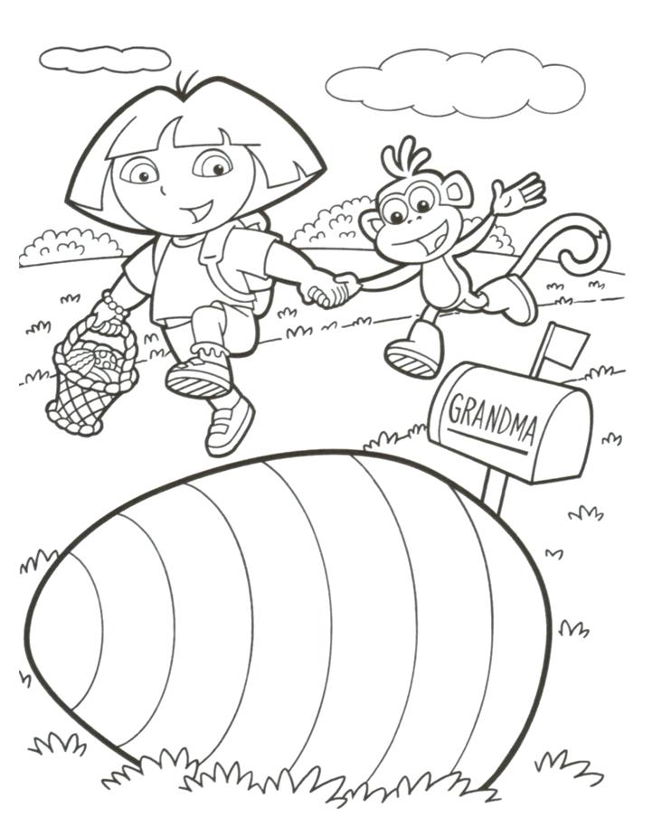 732x925 Free Dora Coloring Pages Fresh Explorer Coloring Pages Free