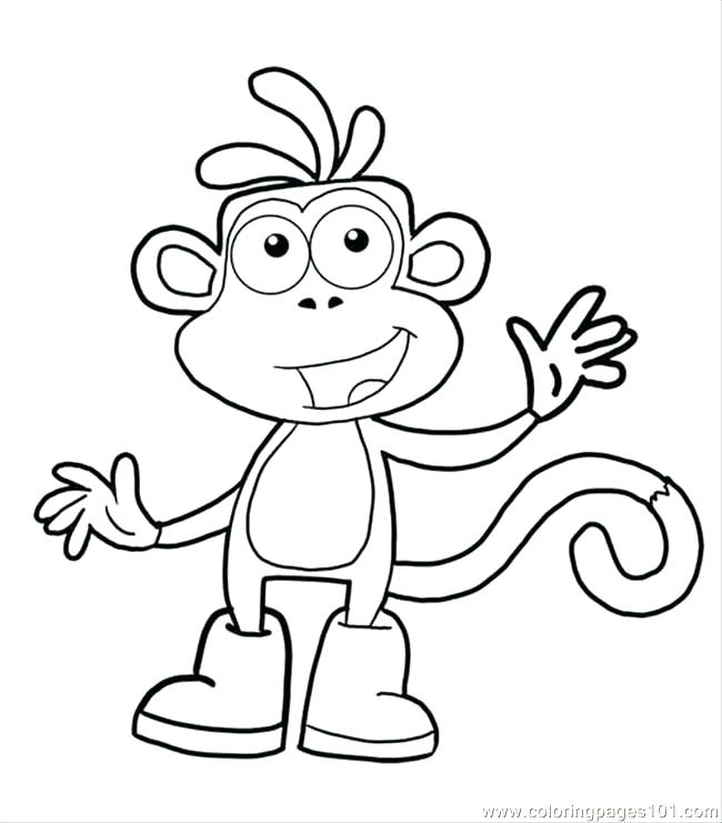 650x741 Dora Coloring Page Printable Coloring Pages Coloring Page Coloring