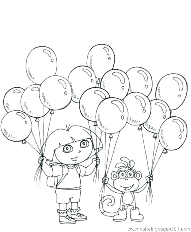 650x790 Dora Explorer Coloring Pages And Boots The Explorer Coloring Page