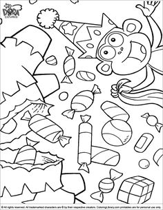 236x305 Dora The Explorer, Swiper No Swiping Coloring Page Coloring