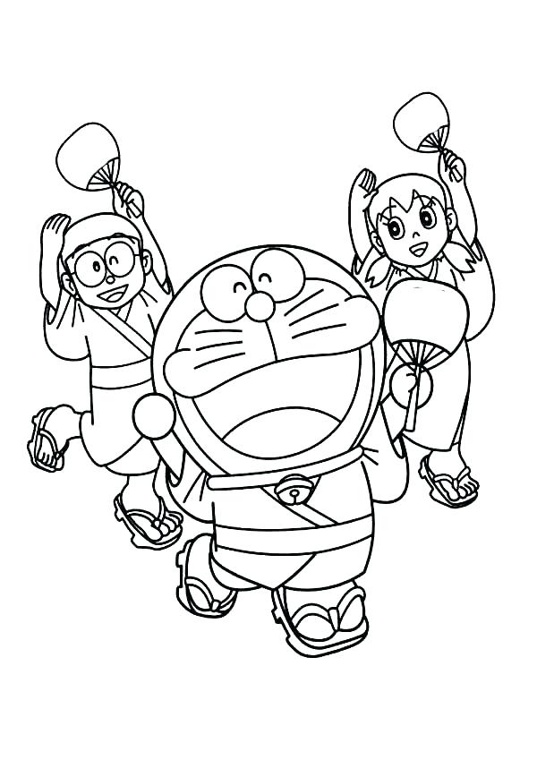 600x849 Doraemon Coloring Games