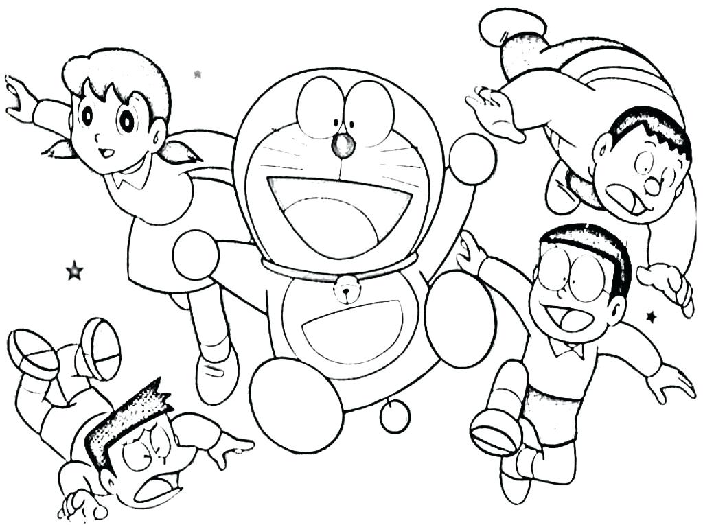 Doraemon Coloring Pages at GetDrawings | Free download