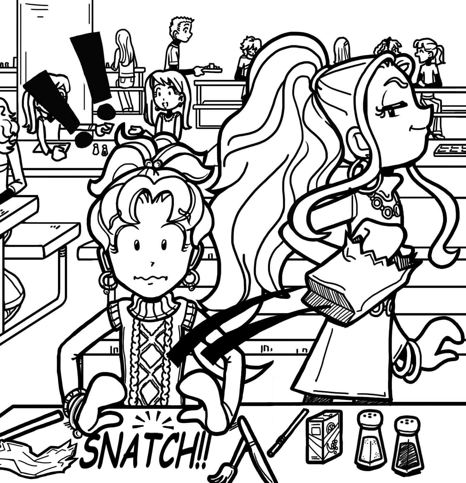 1632x1692 Terrific Dork Diaries Coloring Pages Best Of Printable