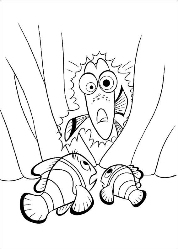 567x794 Finding Dory Coloring Pages Disney Finding Dory Coloring