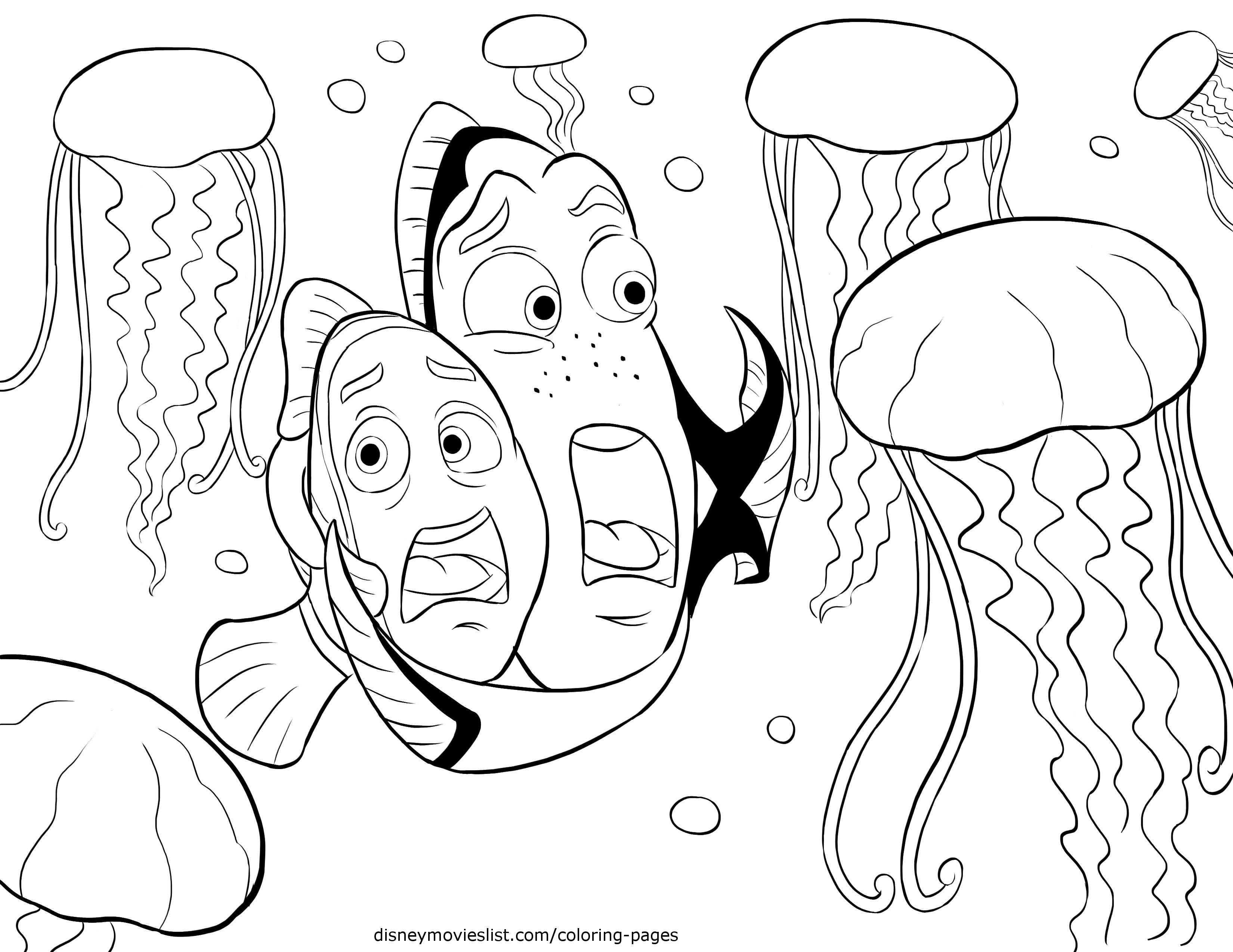 3300x2550 Dory Coloring Pages Download