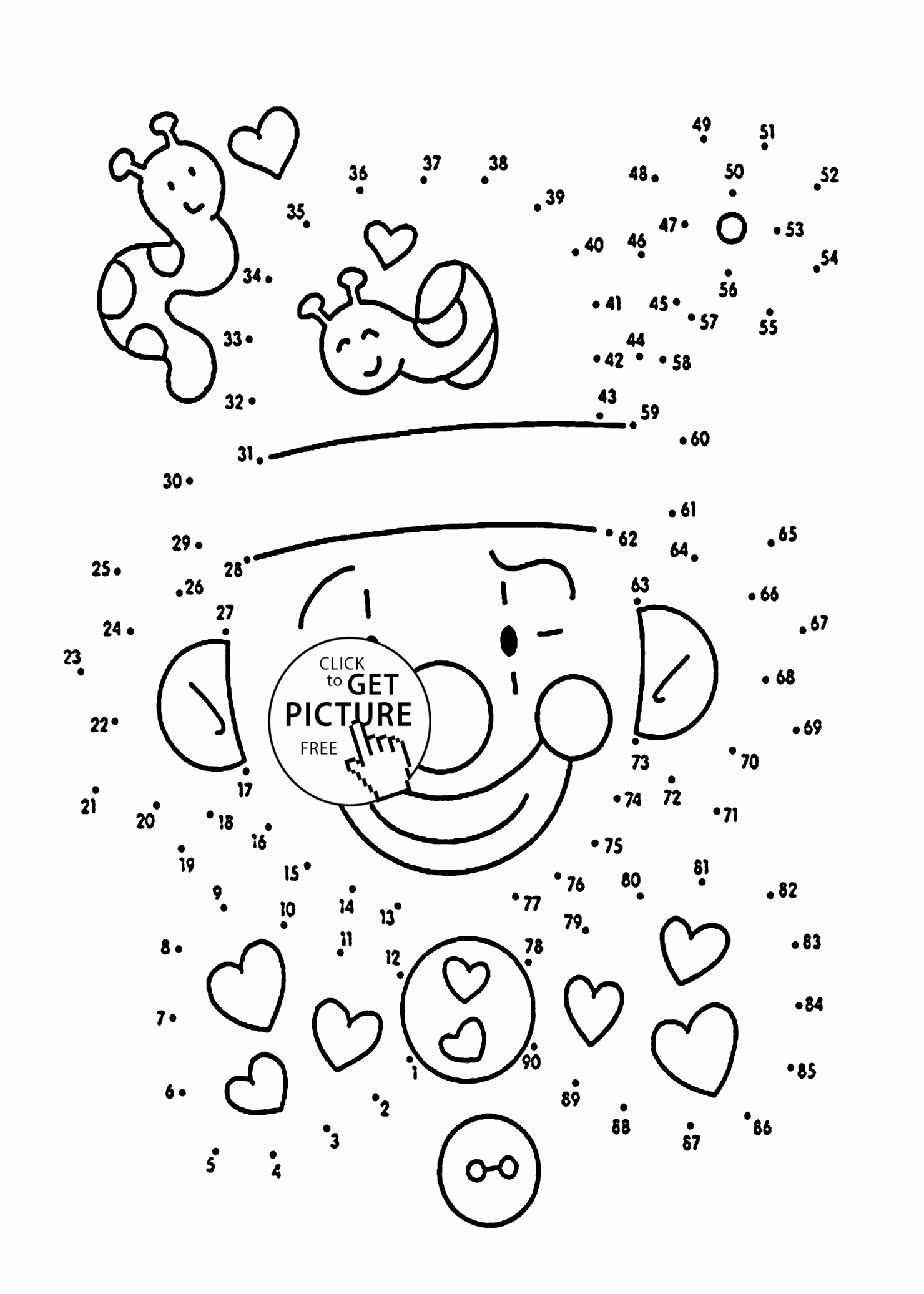 1480x2073 Dot To Dot Coloring Pages New Dot To Dots Worksheets