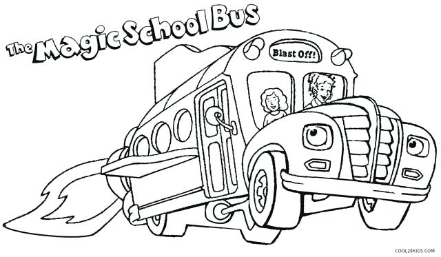640x373 Coloring Page Bus Free Printable School Bus Coloring Pages Magic