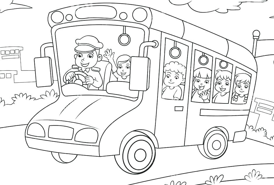 938x633 Bus Coloring Page School Bus Coloring Sheet School Bus Coloring