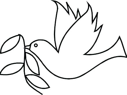 440x330 Dove Coloring Pages