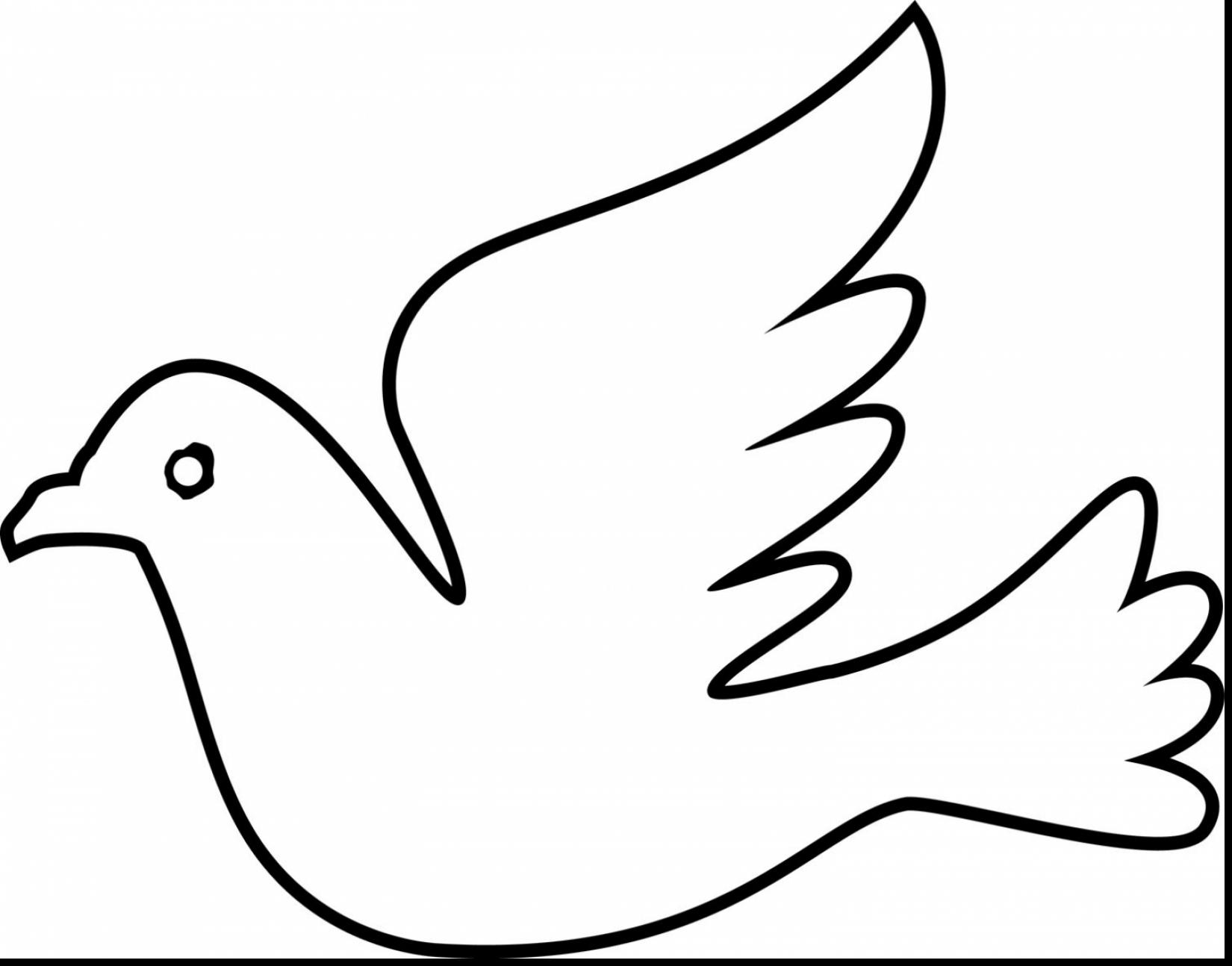 1650x1294 Marvelous Design Dove Coloring Page Mourning With To Color Dove