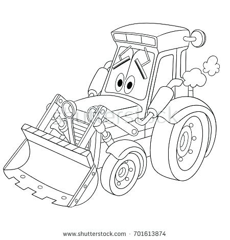 450x470 Bulldozer Coloring Pages Bulldozer Coloring Page Coloring Page