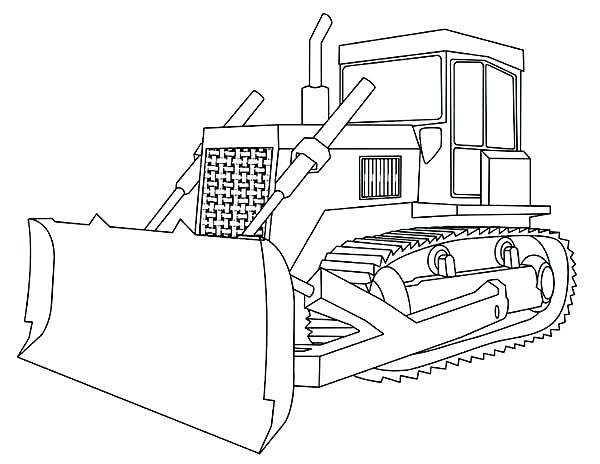 600x464 Bulldozer Coloring Pages Bulldozer Coloring Pages Pics Photos
