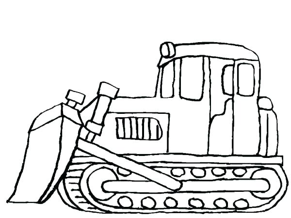 600x450 Bulldozer Coloring Page Bulldozer Monster Truck Coloring Pages