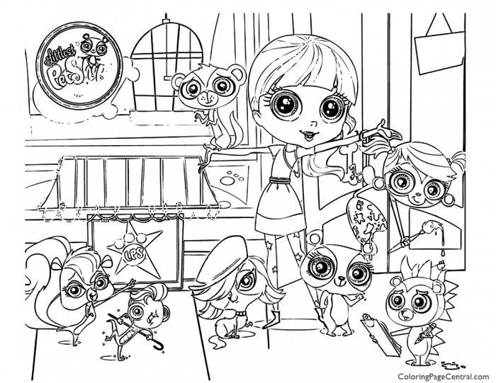 700x541 Good Littlest Pet Shop Printable Coloring Pages For Model