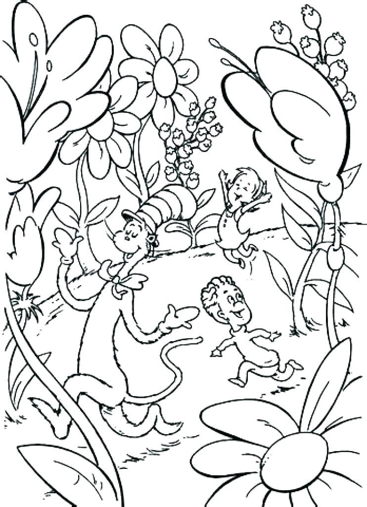 742x1024 Free Dr Seuss Coloring Pages Hat Coloring Page Coloring Pages Free