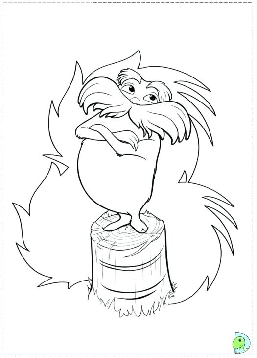 525x730 Dr Seuss Characters Coloring Pages Printable The Coloring Page