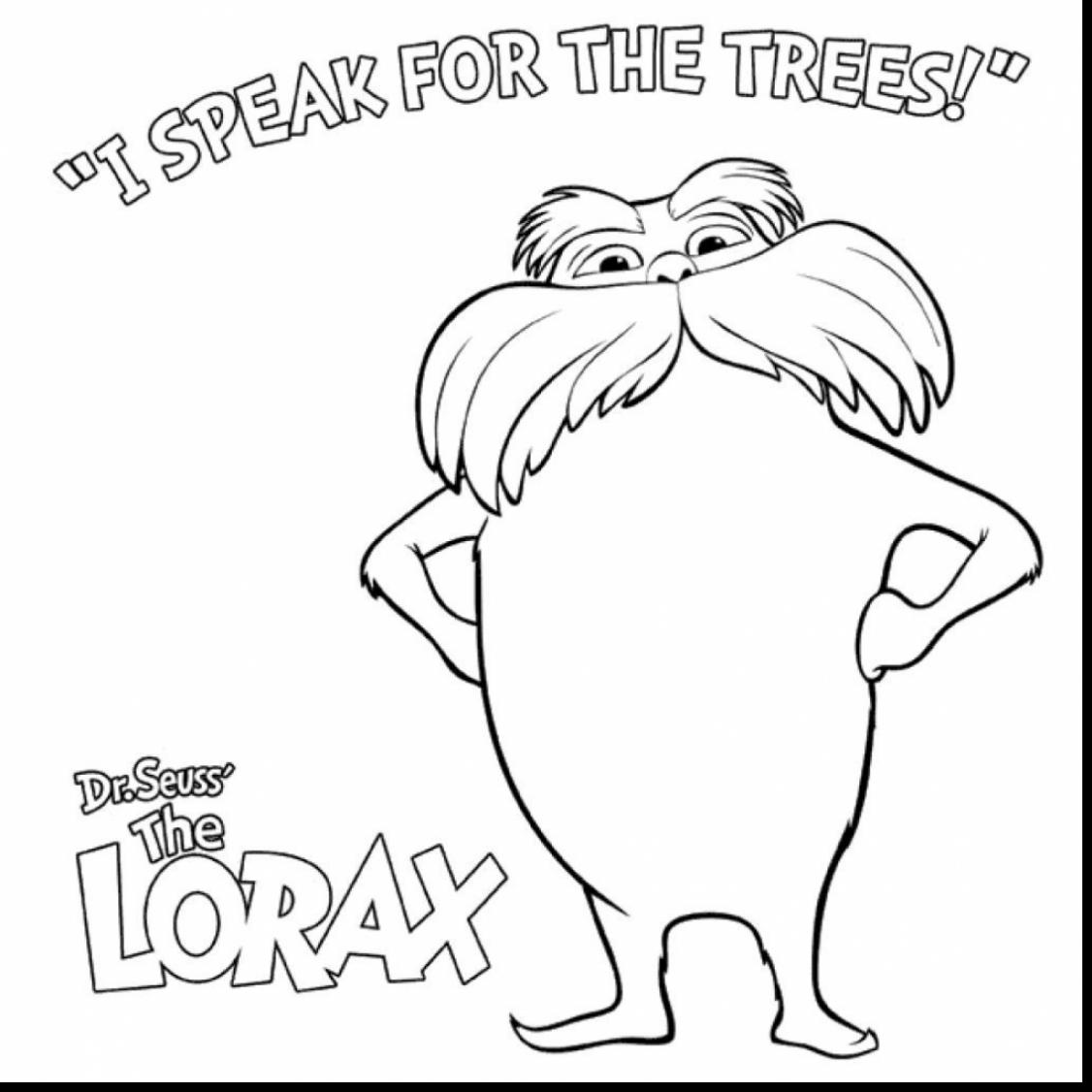 1126x1126 The Lorax Coloring Pages Fabulous Page With Inside Auto Market Me