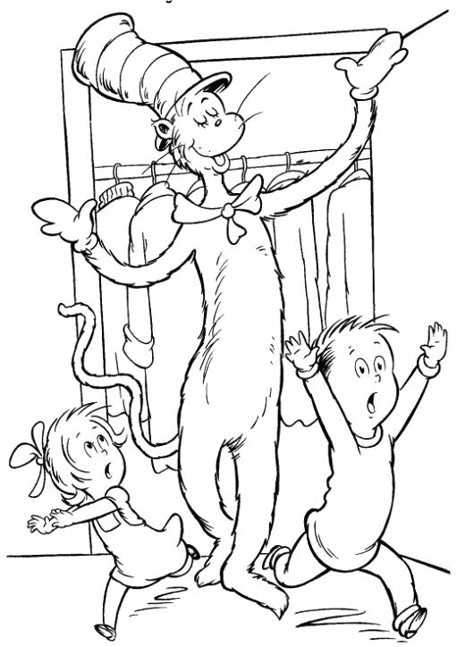 520x724 Seuss Coloring Pages Free Online Dr Seuss Coloring Pages
