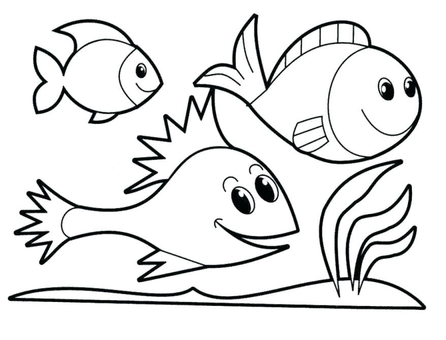 878x669 Dr Seuss Fish Printables Tremendous Fish Coloring Sheets Packed